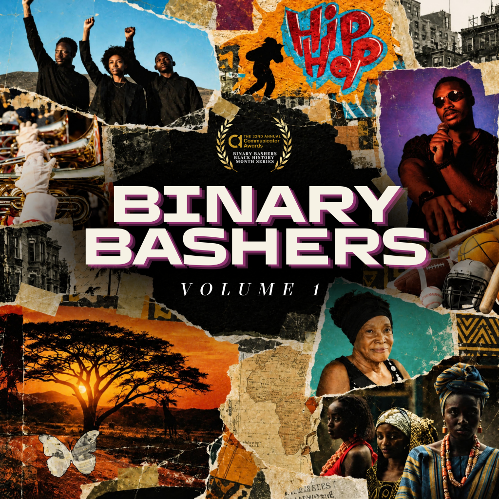 Binary Bashers Volume 1 Black History Month Cover